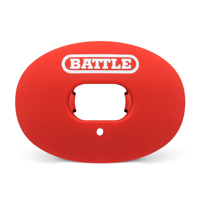 Battle Oxygen Lip Protector Mouthguard - Football and Sports Mouth Guard - Maximum Oxygen Supply - Mouthpiece Fits with or Without Braces - Impact Shield Protects Lips and Teeth - Image 1